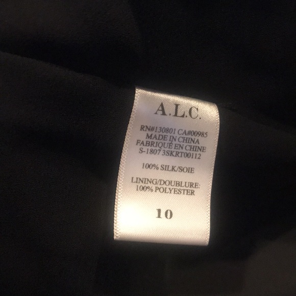 ALC silk skirt - Picture 8 of 8